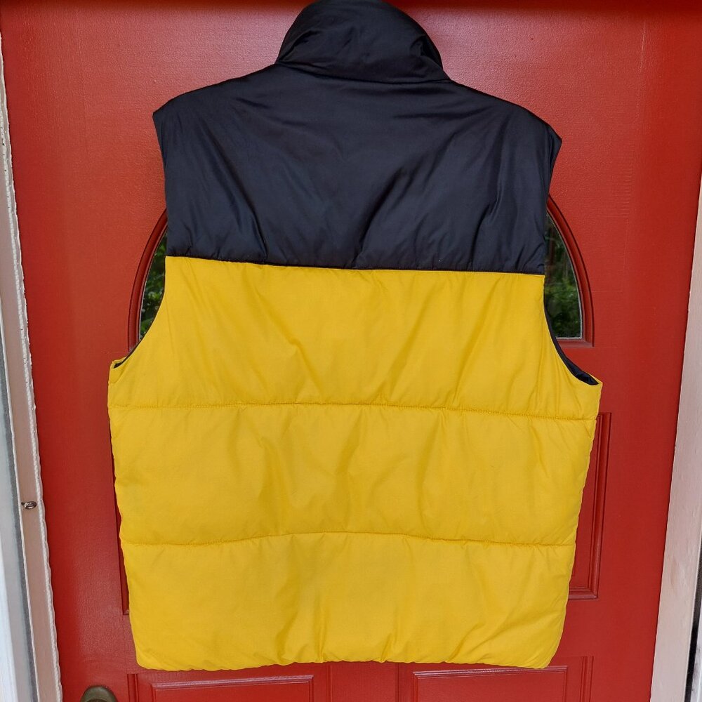 H&M Yellow & Black Poly Puffer Vest - Picture 3 of 5